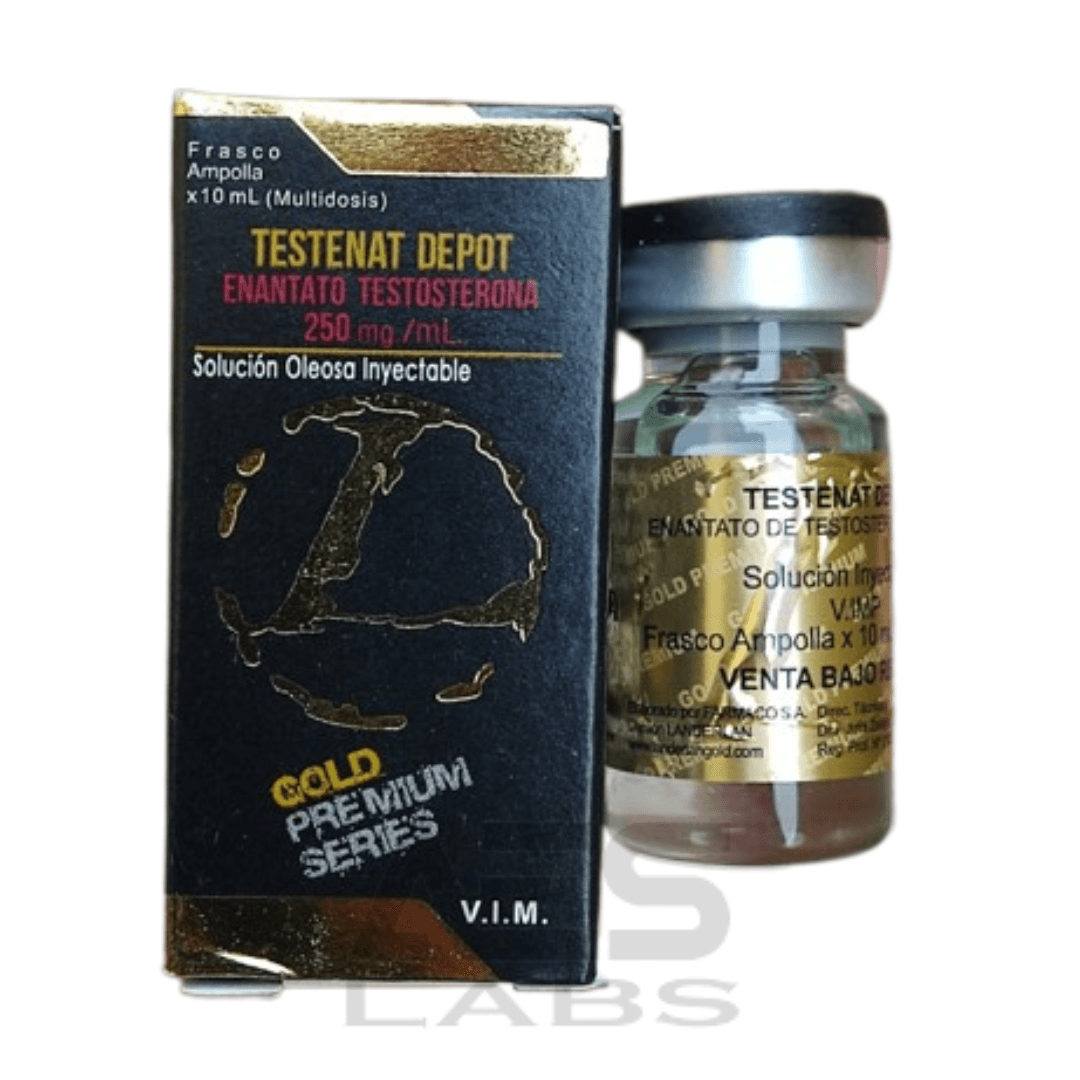 TESTENAT ENANTATO DE TESTOSTERONA 250MG 10ML